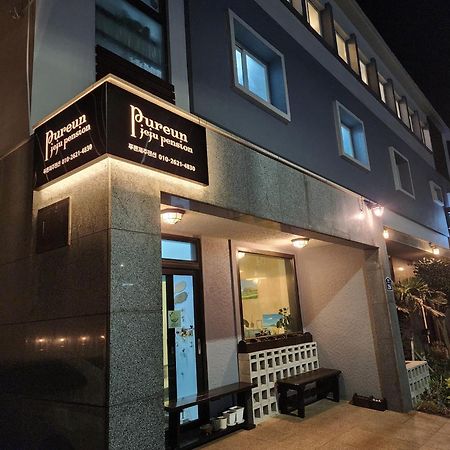 Pureun Jeju Pension Szogüpho Kültér fotó